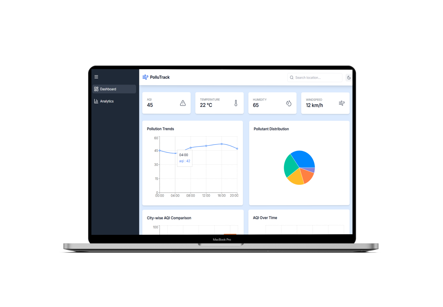 Live Pollution Tracker